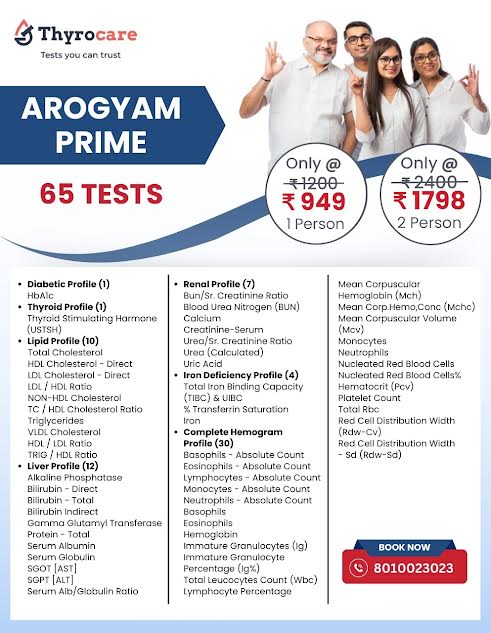 AROGYAM PRIME PROFILE